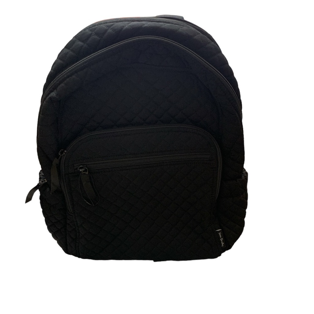 Vera Bradley Quilted Black Backpack